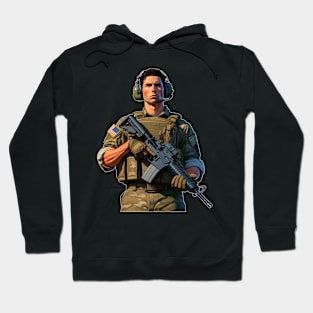 Tactical Man Hoodie